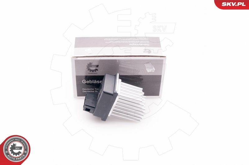 Resistor, interior blower